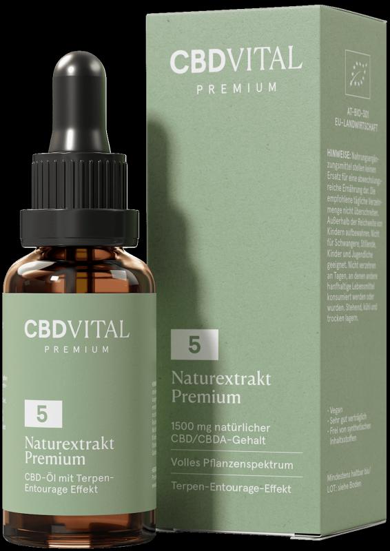 15046 - CBD VITAL Naturextrakt Premium Öl 5 % 30 ml
