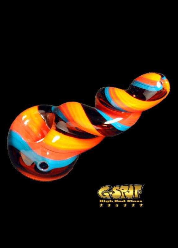 15210 - G-Spot Glass Pipe Colorful
