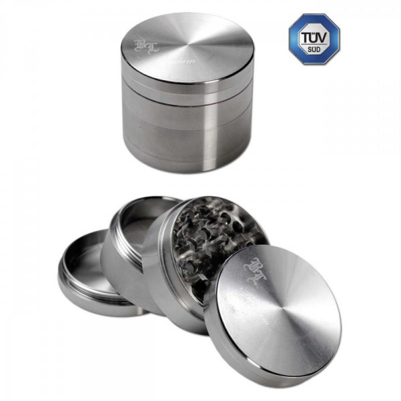 15656 - Grinder stainless steel 4-part 49 mm