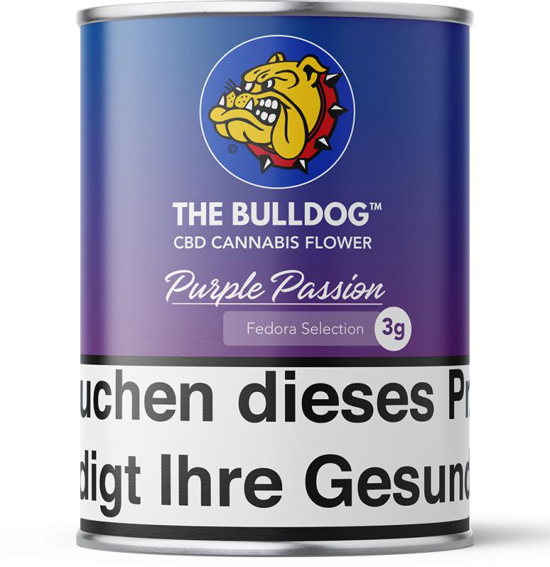15840 - The Bulldog CBD Purple Passion, 3 g