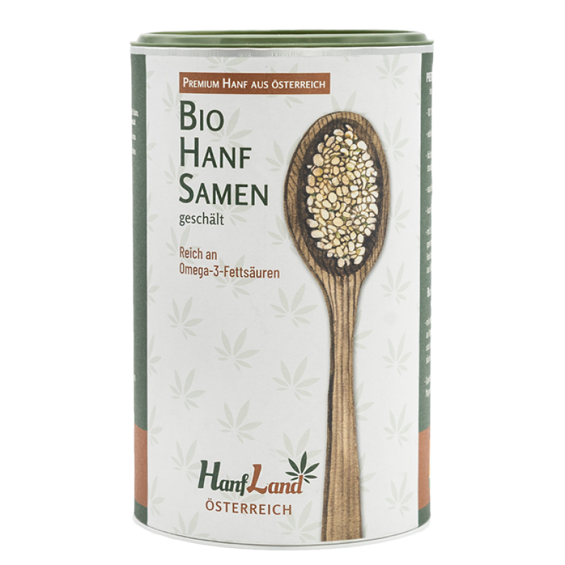 15890 - Hanfland organic hemp seeds hulled, 500 g