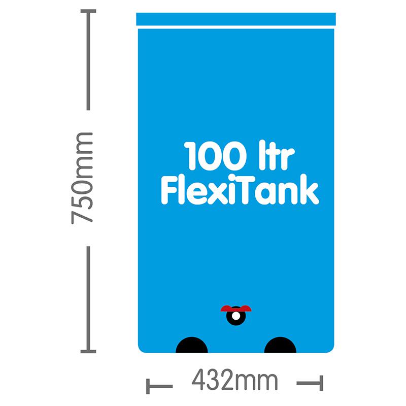 8232 - Flexibilis tank 100L