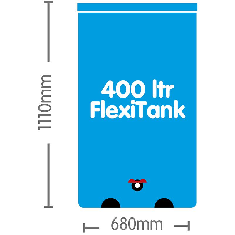 8234 - Flexibilis tank 400L