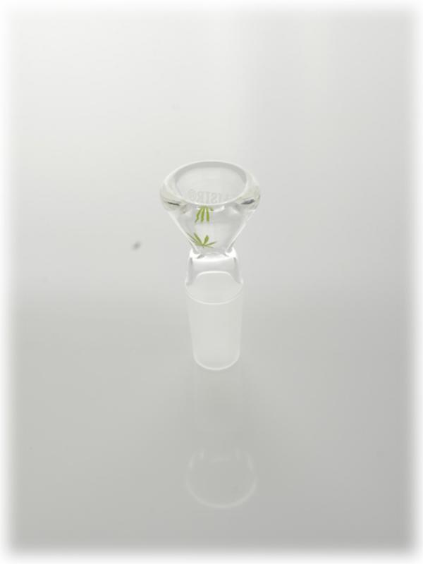 9190 - Glass Cup Plaisir Leaf 14.5