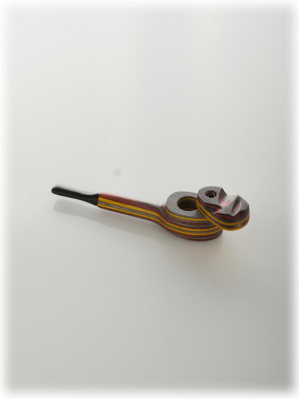 9573 - Woodpipe with lid