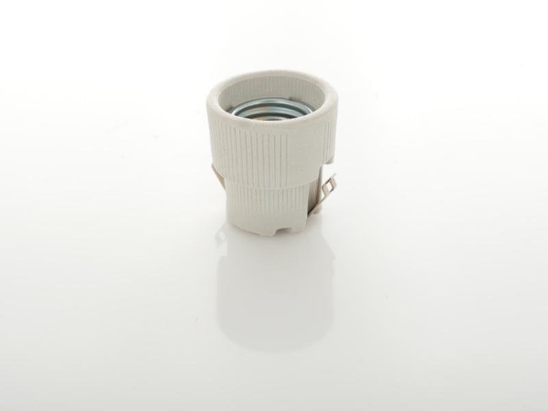 9918 - Lamp socket E27 ceramic