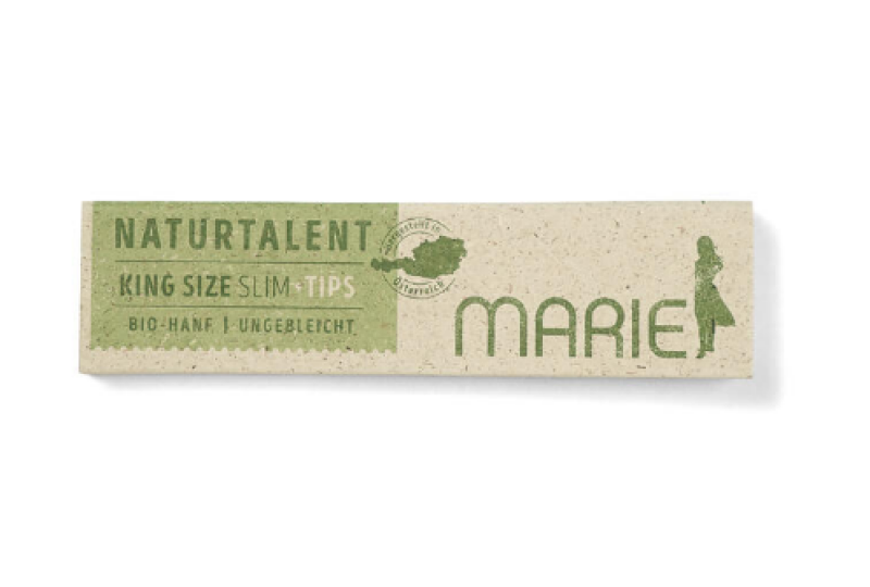 16388 - MARIE Naturtalent King Size Slim + Tips