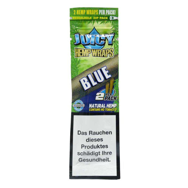 6407 - Juicy Hemp Wraps Blue, 2 Stück