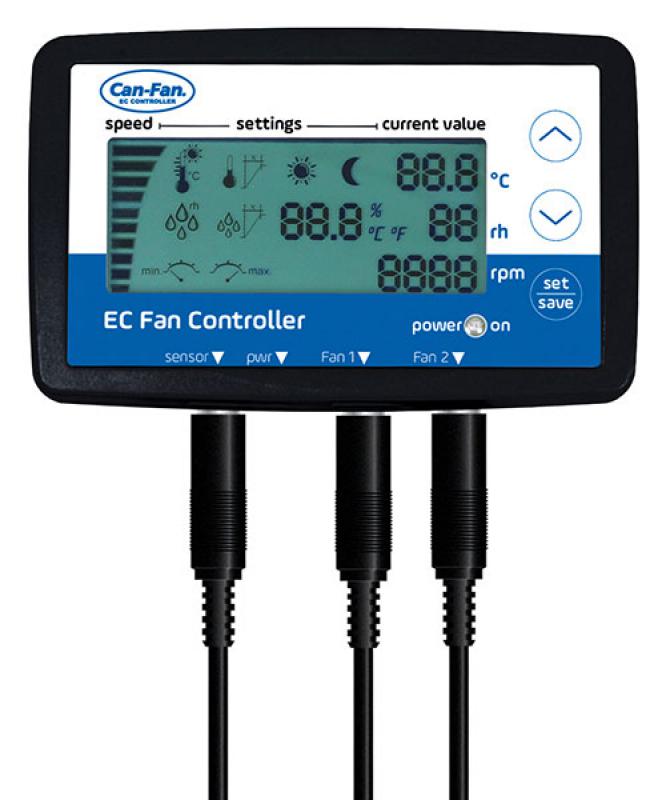 12534 - Can Fan LCD EC Fan Controller